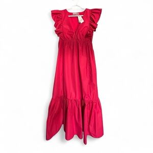 Abercrombie & Fitch Pink Midi Dress